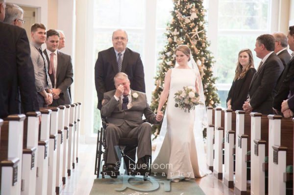 bride dances with terminally-ill father