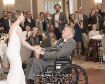 bride dances with terminally-ill father